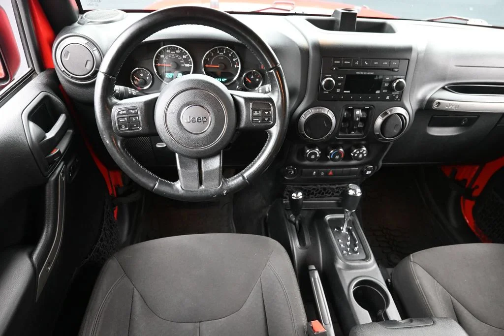 Certified Used 2018 Red Jeep Unlimited Sport image 14