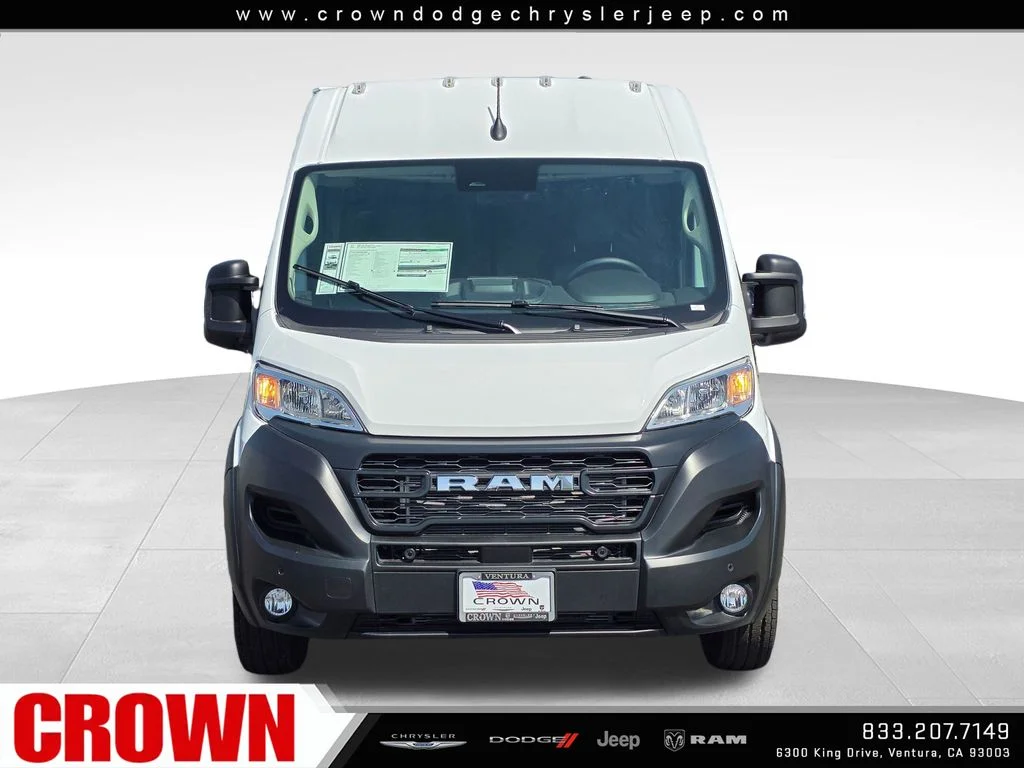 New 2026 Bright White Clearcoat RAM High Roof image 2