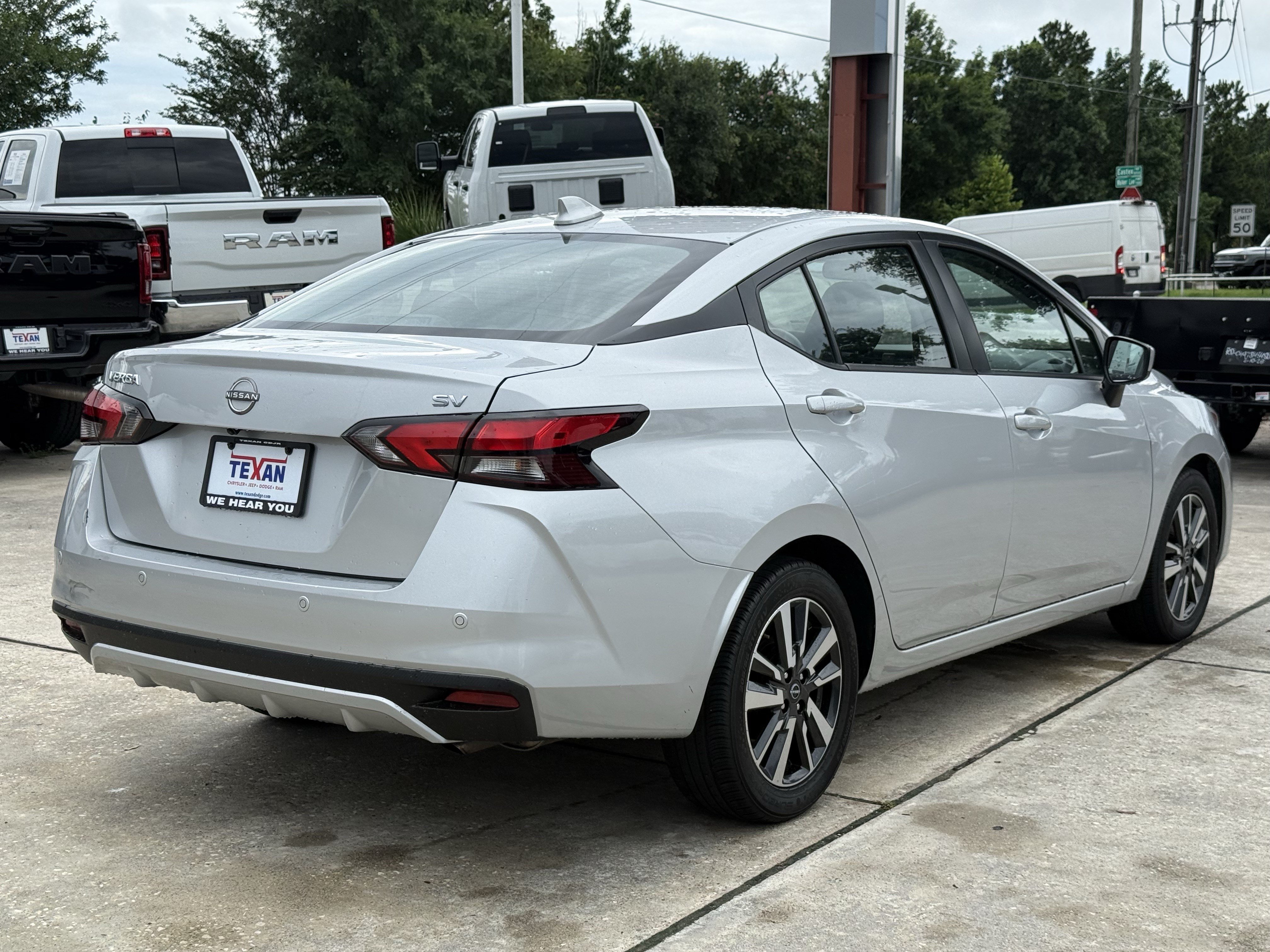 Used 2024 Brilliant Silver Metallic Nissan SV image 4