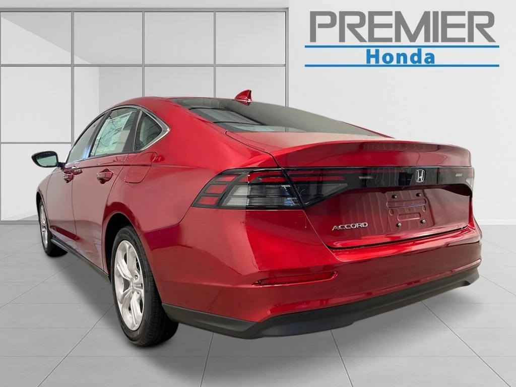 New 2026 Radiant Red Metallic Honda LX image 3