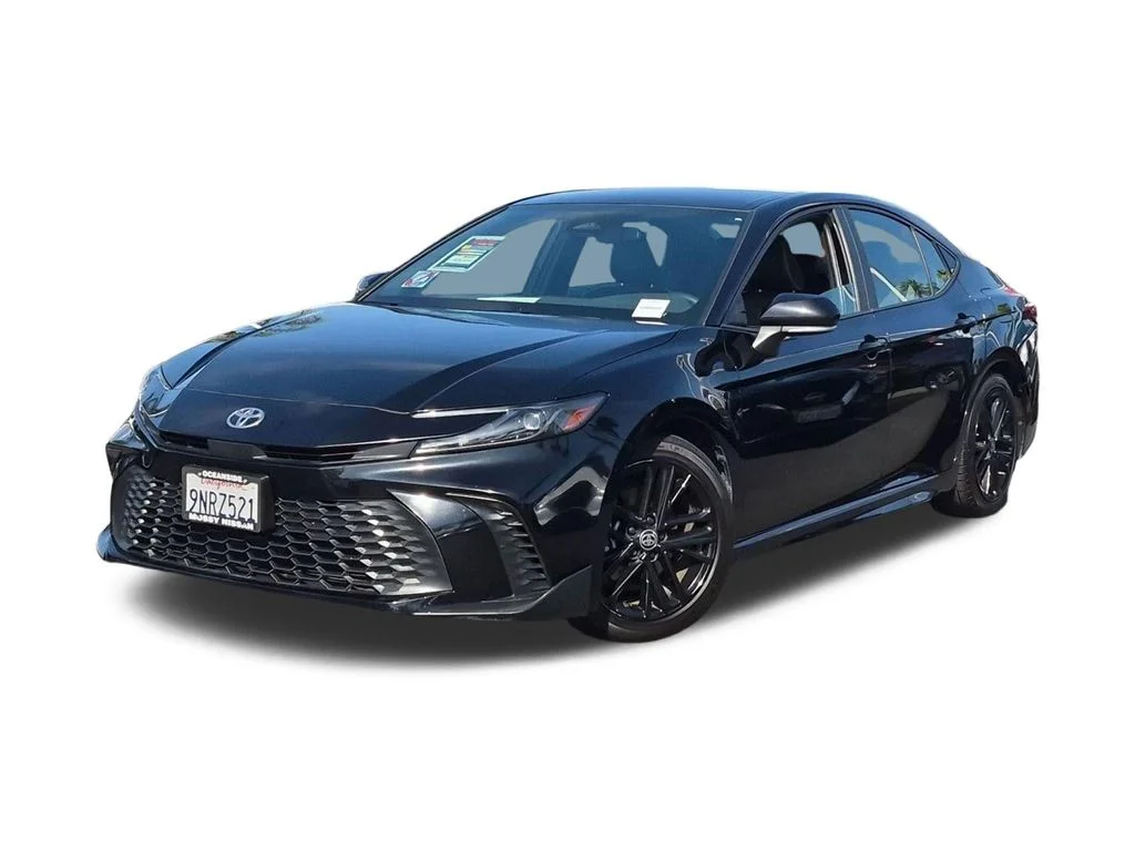 Used 2025 Black Toyota SE image 1