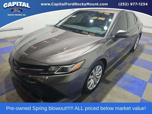 Used 2018 Gray Toyota LE image 1