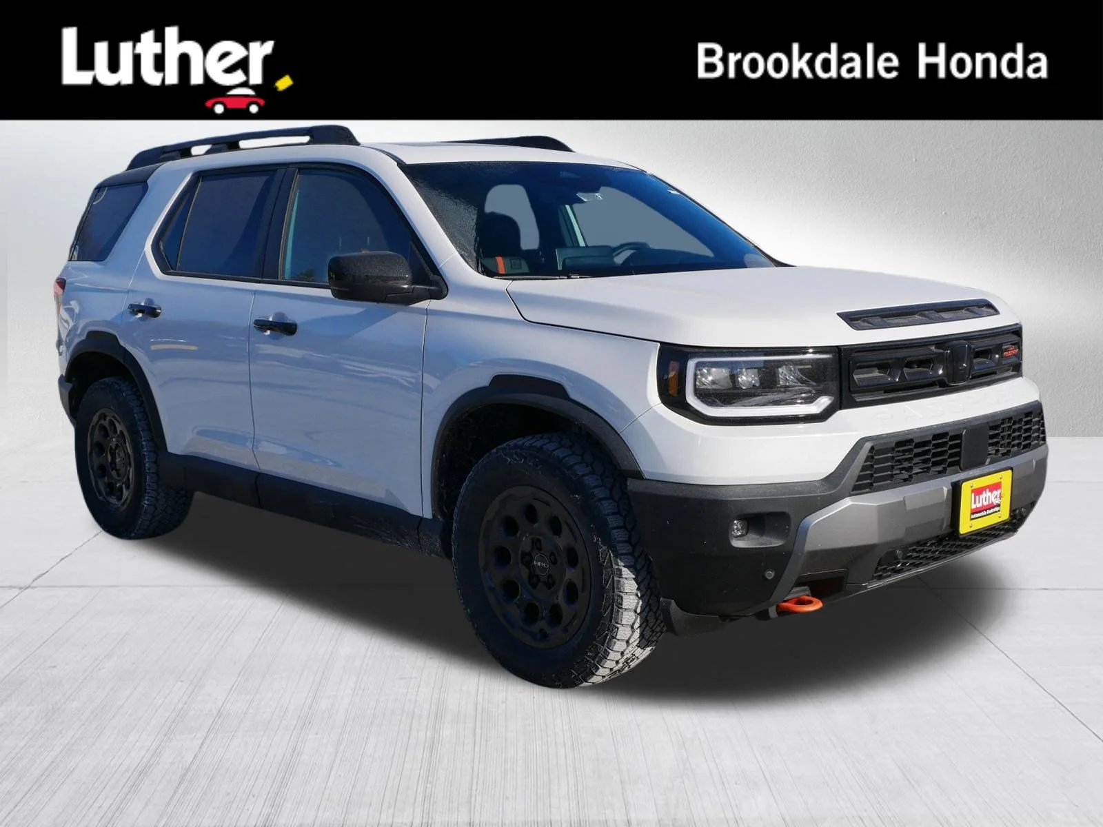 New 2026 Platinum White Pearl Honda TrailSport Blackout image 1
