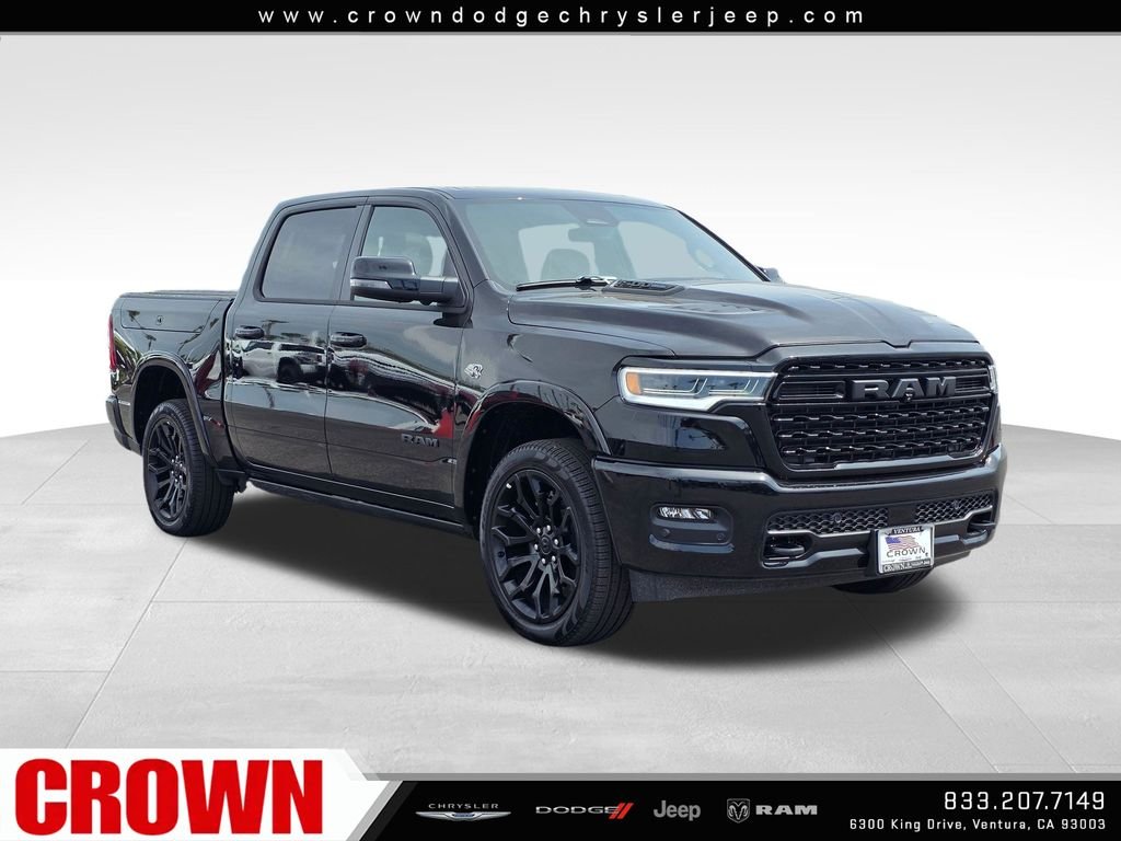 New 2026 Diamond Black Crystal Pearl-Coat Exterior Paint RAM Limited image 3