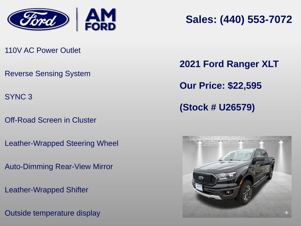 Used 2021 Shadow Black Ford XLT image 35