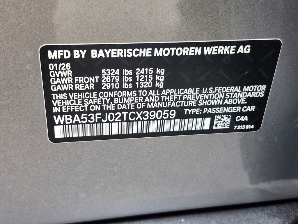Used 2026 Gray BMW 530i xDrive image 34
