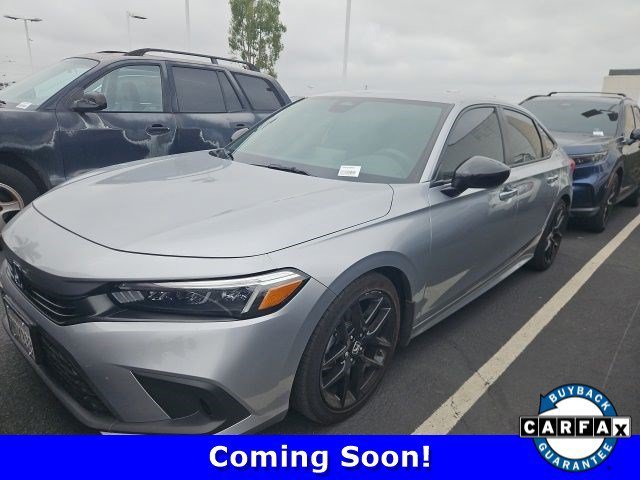 Certified Used 2024 Silver Honda Sport image 1