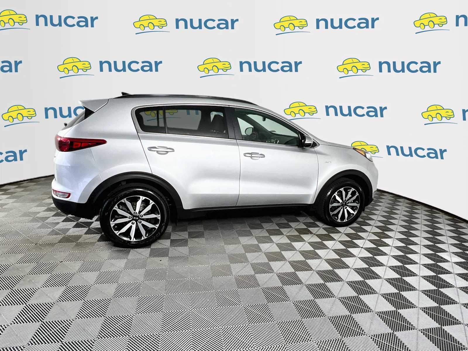 Used 2019 Sparkling Silver Kia EX image 8
