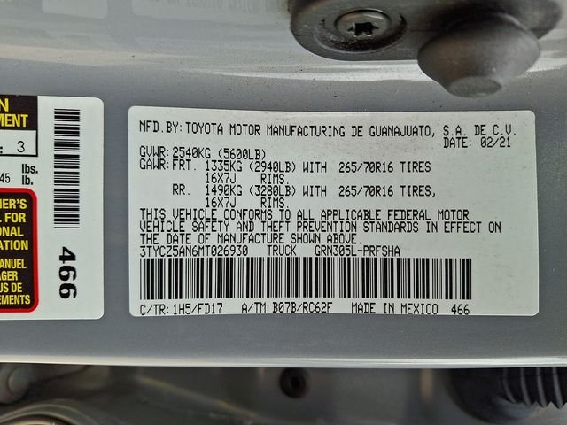 Used 2021  Toyota TRD Off-Road image 27