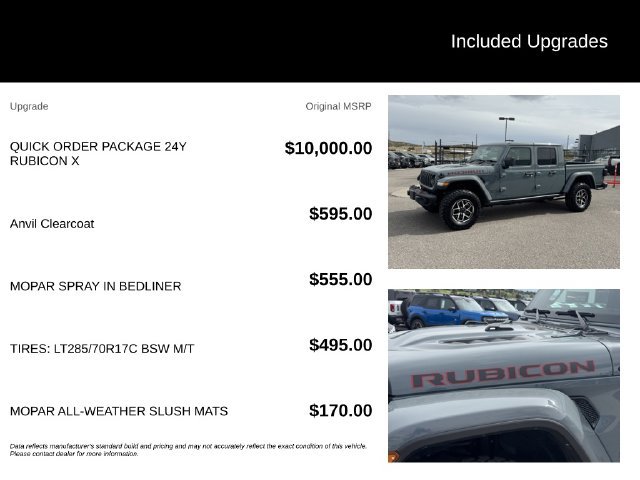 Used 2025 Anvil Clearcoat Jeep Rubicon image 5