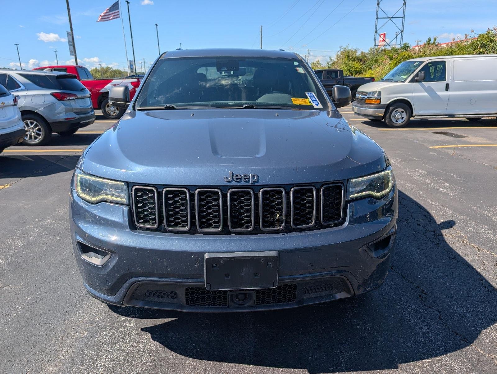 Used 2021 Slate Blue Pearlcoat Jeep 80th Anniversary image 2