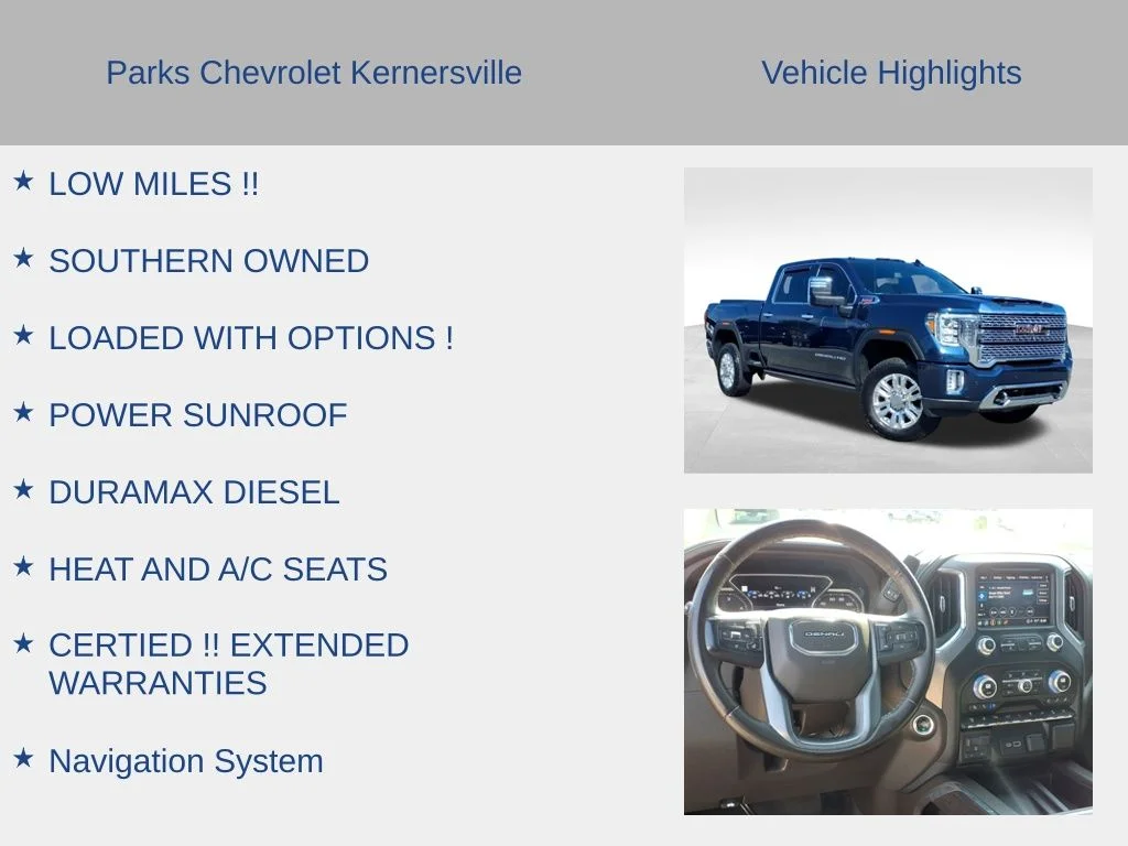 Used 2023 Blue GMC Denali image 6