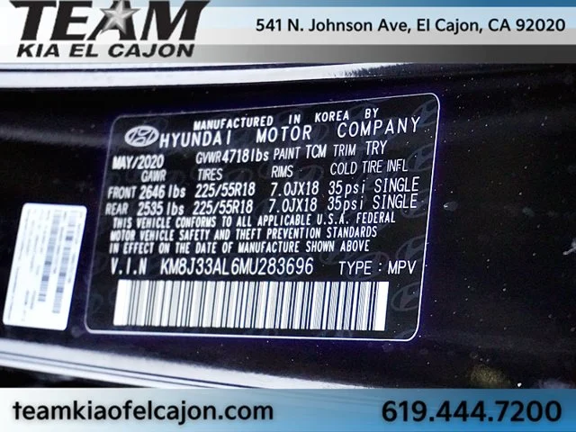 Used 2021 Black Hyundai Ultimate image 41