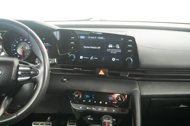 Used 2021 Lava Orange Hyundai N Line image 25
