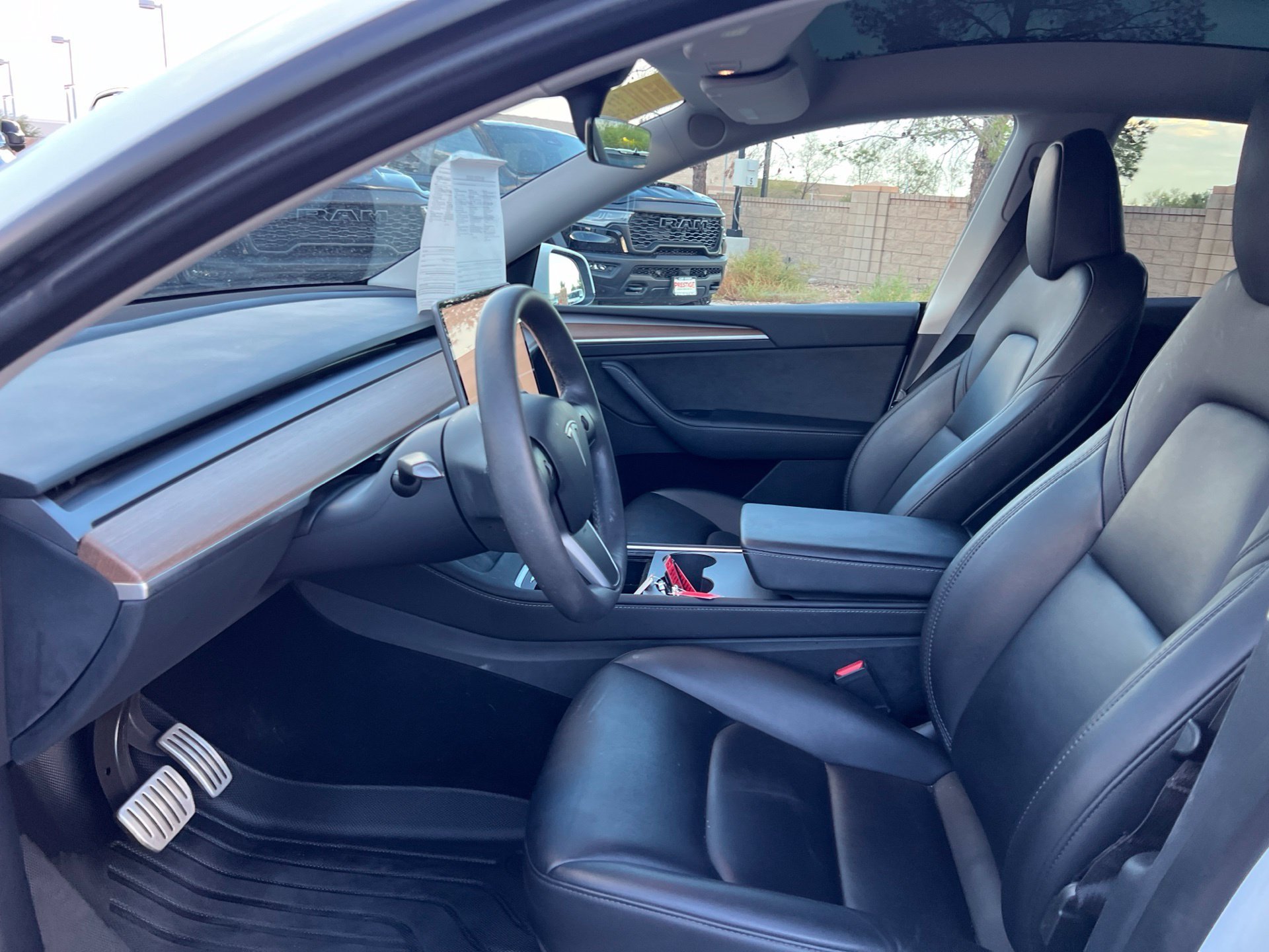 Used 2023 White Tesla Performance image 27