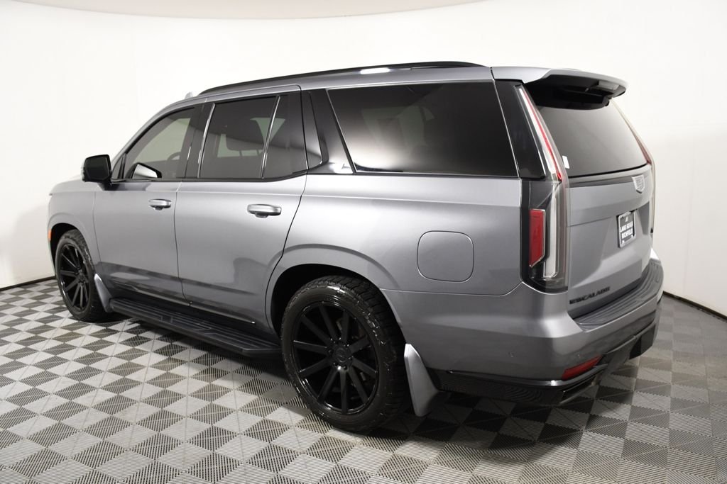 Used 2021 Satin Steel Metallic Cadillac Sport image 3