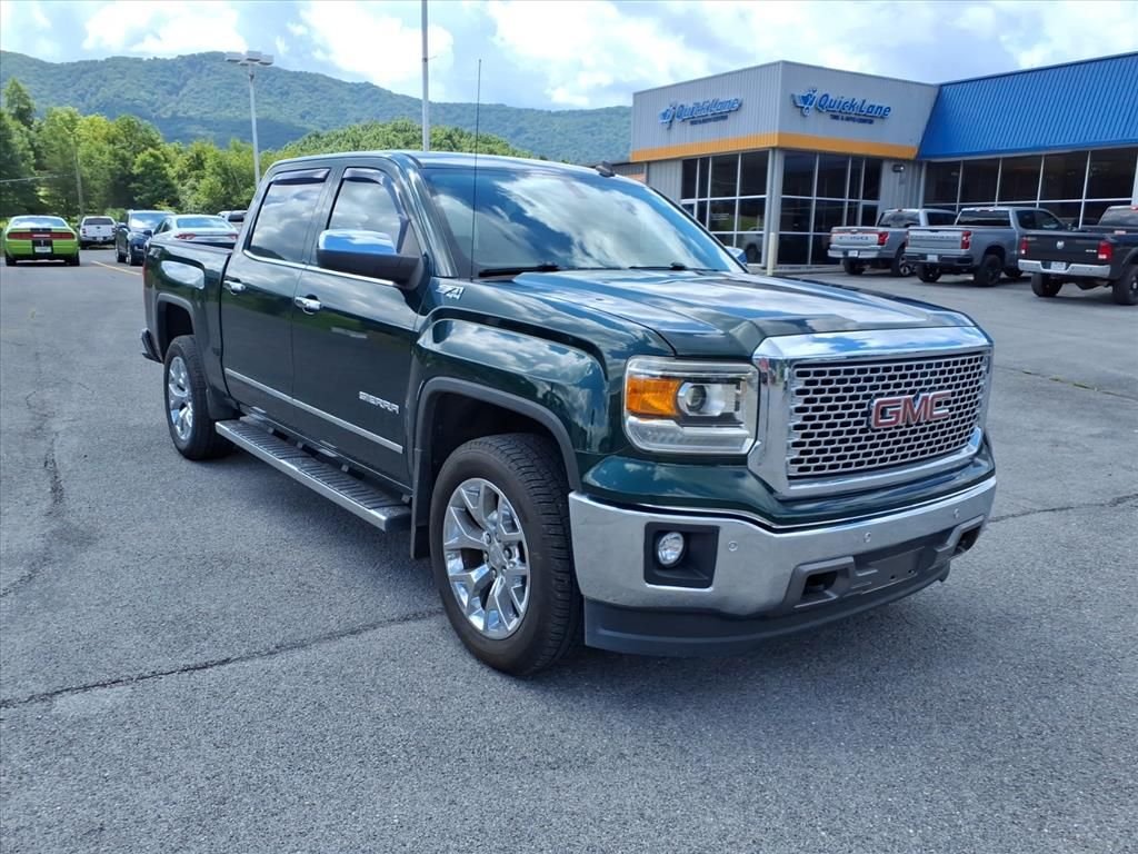Used 2014 Emerald Green Metallic GMC SLT image 16