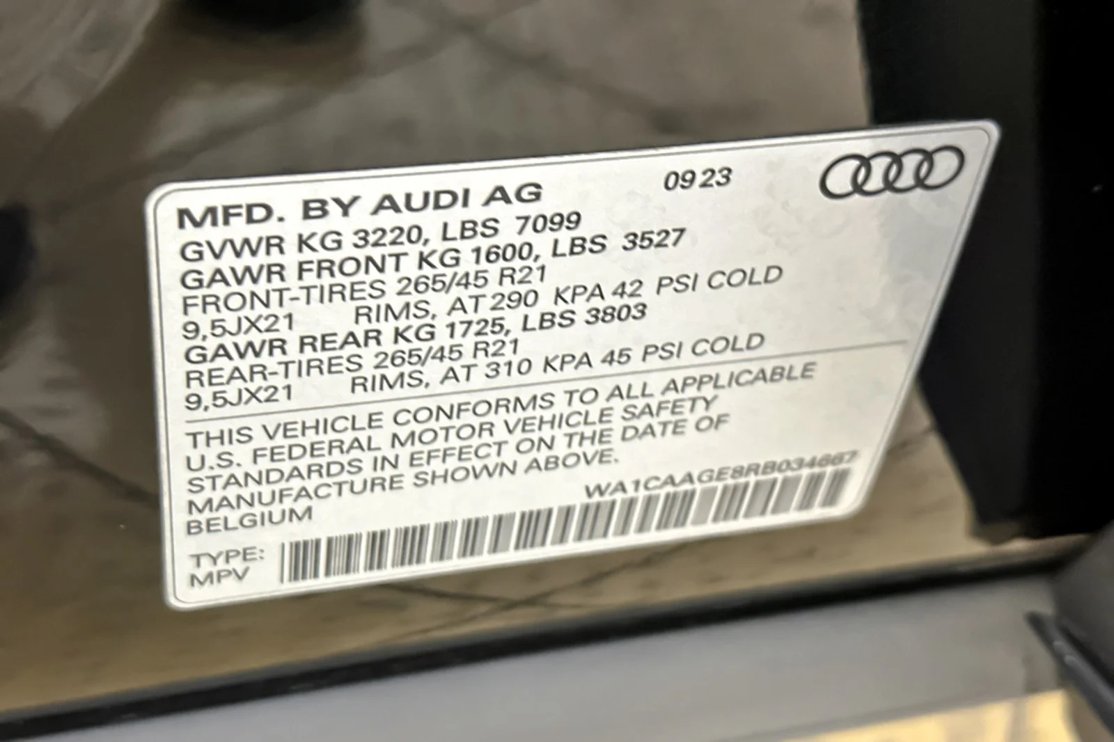Used 2024 Mythos Black Metallic Audi S line Premium Plus quattro image 27