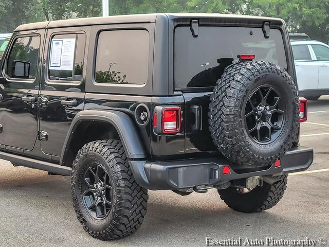 Certified Used 2024 Black Jeep Sport image 6