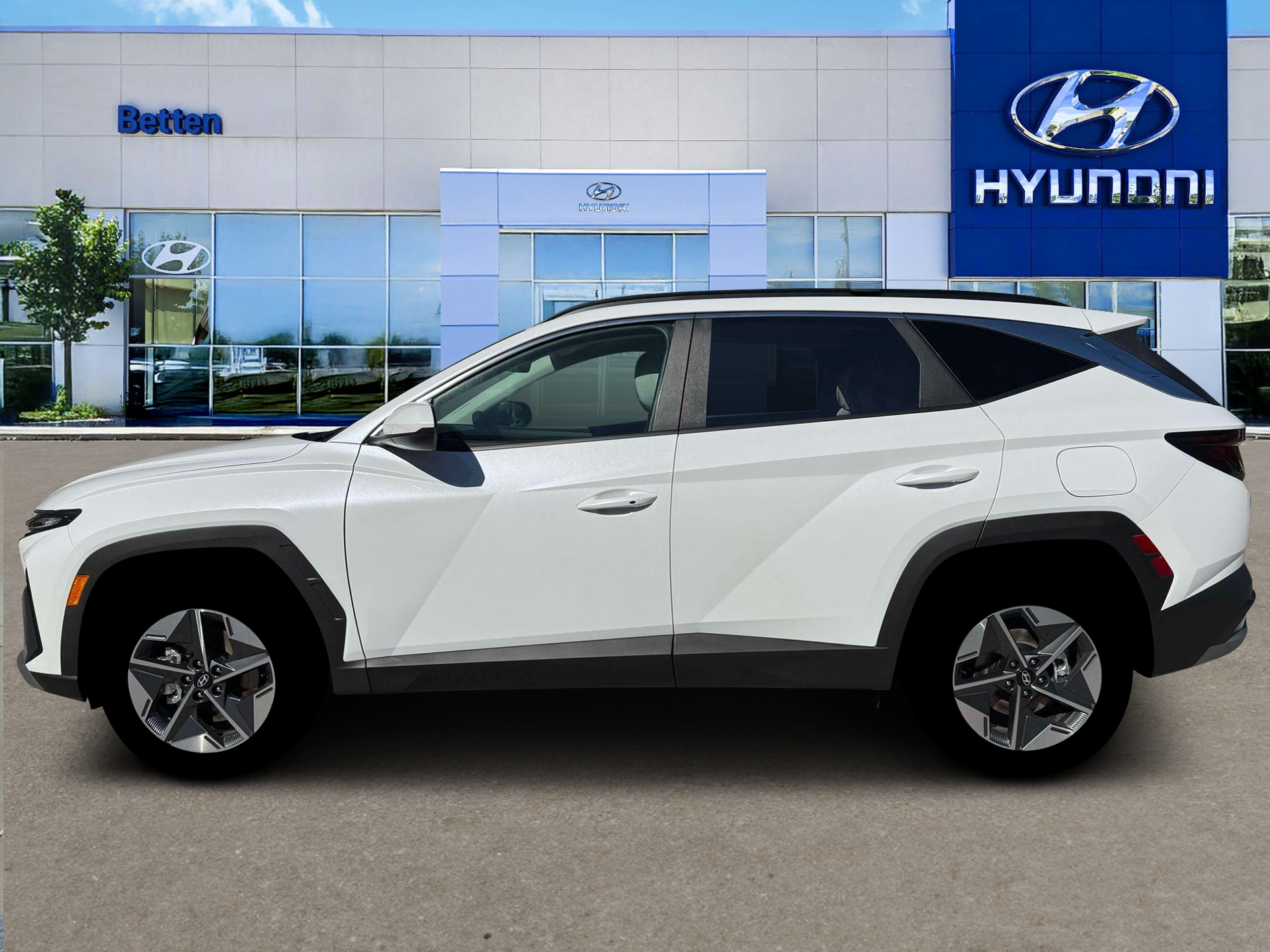 New 2026 White Hyundai SEL AWD image 3