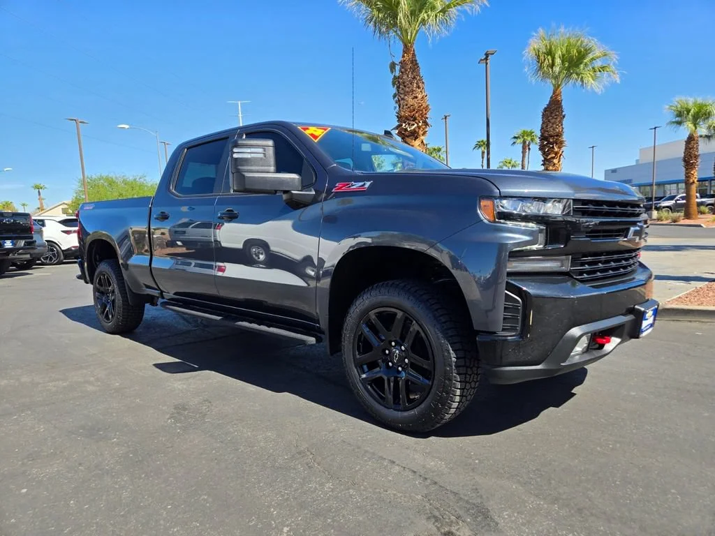 Used 2022 SHADOW GRAY METALLIC Chevrolet LT Trail Boss image 1