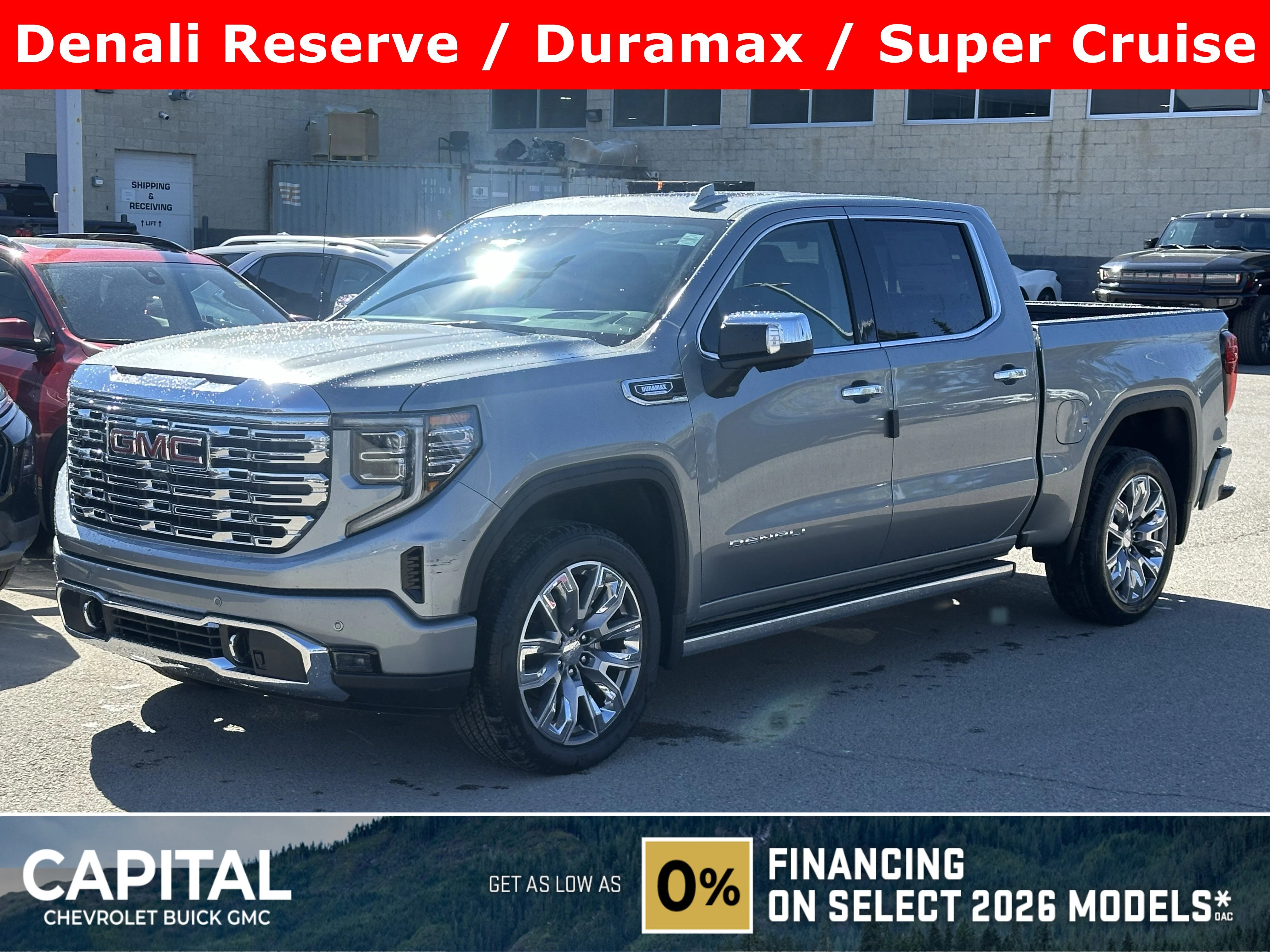 New 2026 Sterling Metallic GMC Denali image 1