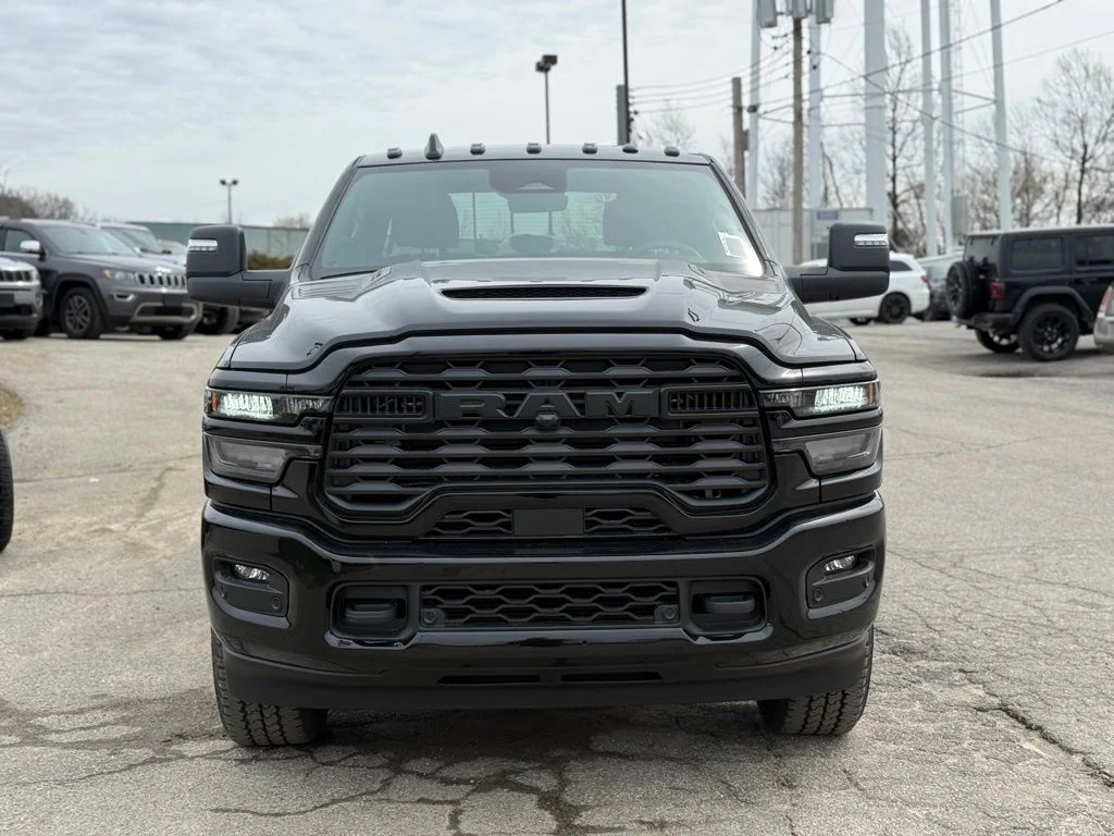 New 2026 Diamond Black Crystal Pearlcoat RAM Tradesman image 3