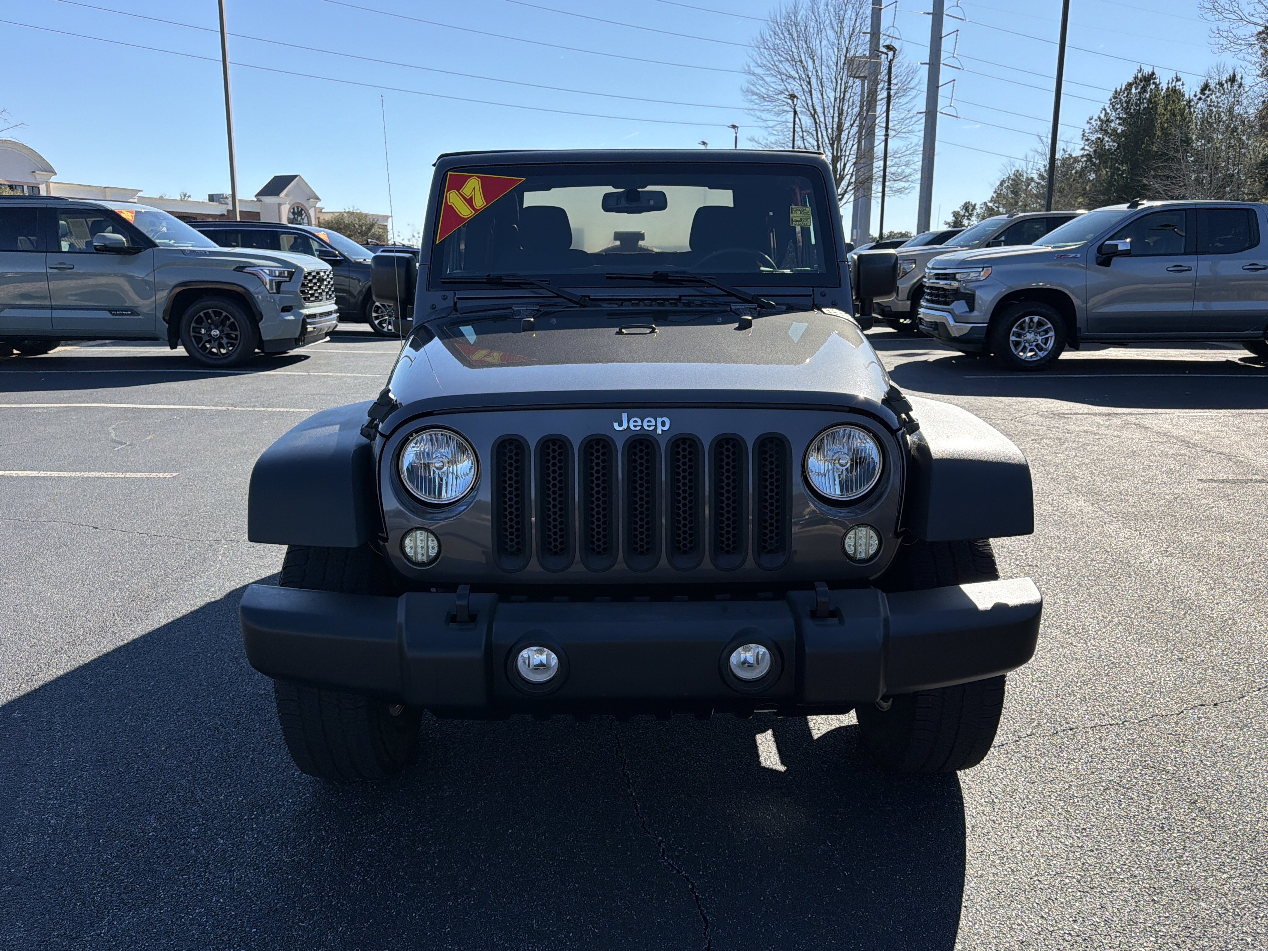 Used 2017 Jeep Wrangler Sport S with VIN 1C4AJWAG9HL569598 for sale in Canton, GA