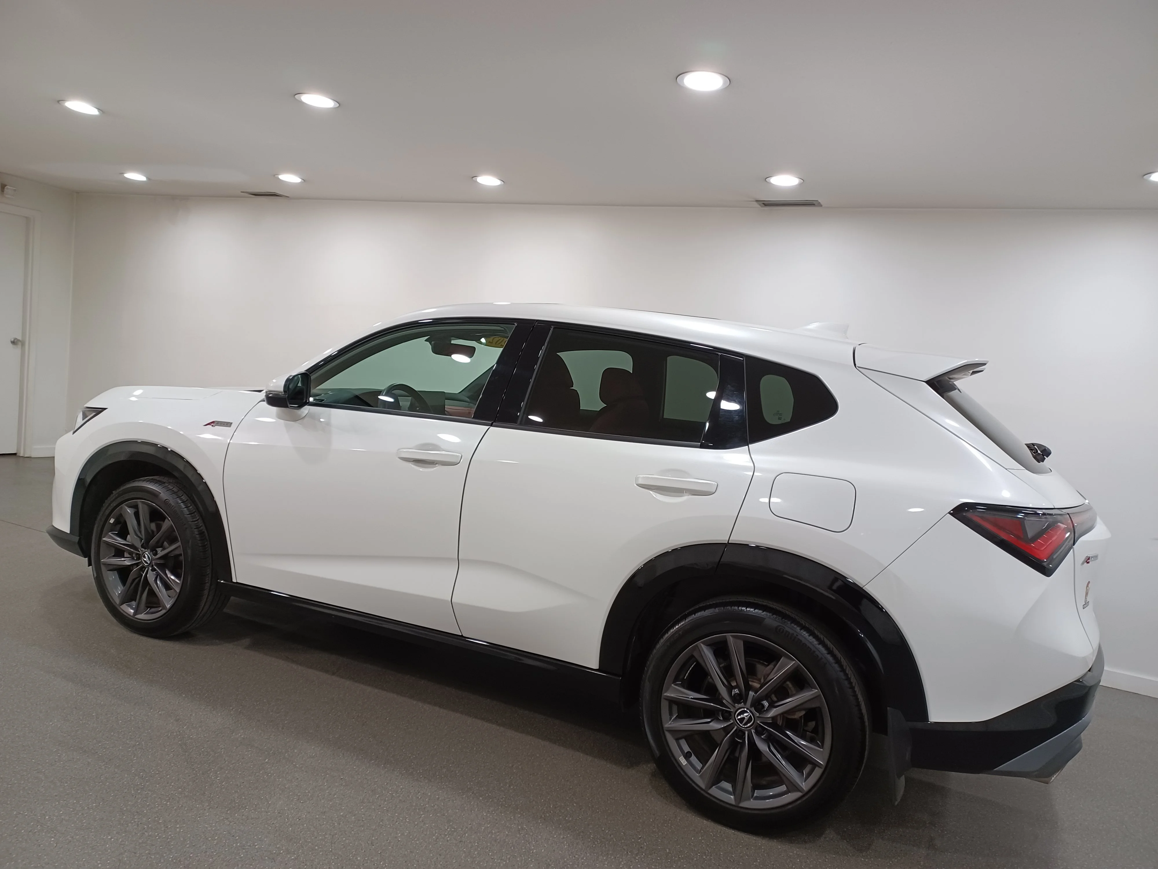 Certified Used 2025 Platinum White Pearl Acura A-Spec AWD*Adaptive Cruise | Remote Start | Cooled Red Suede Seats | Pano Roof | Htd Wheel | CarPlay image 7