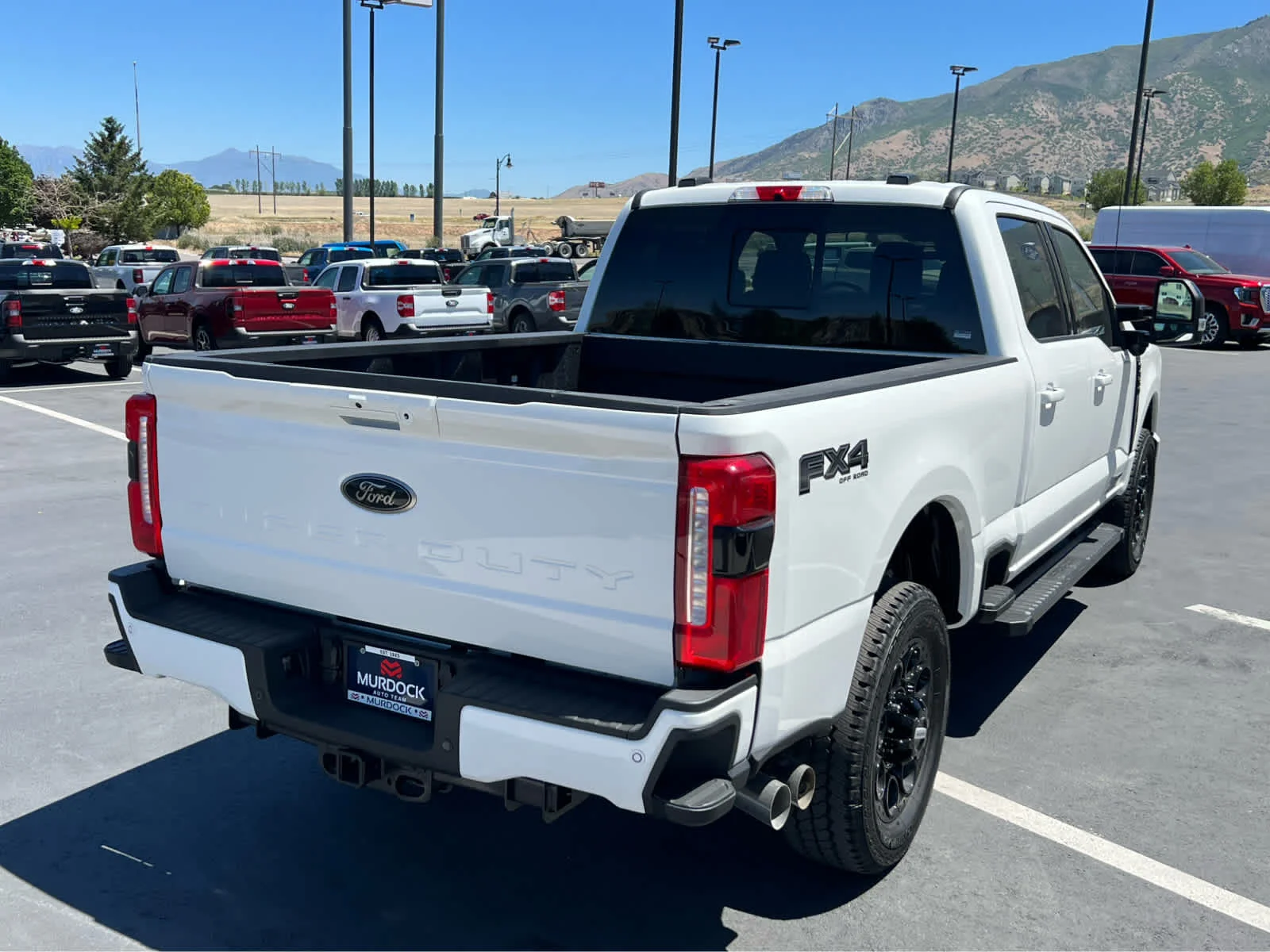New 2026 Star White Metallic Tri-Coat Ford F-350® Lariat® image 8