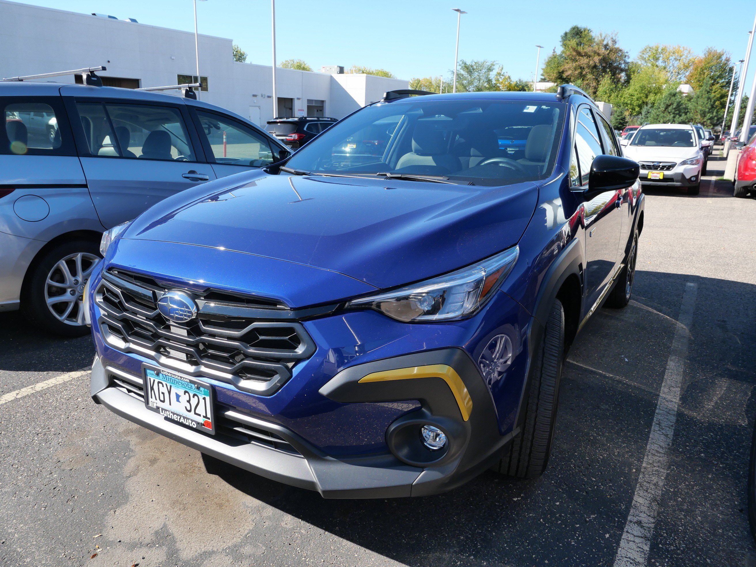 Certified Used 2024 Sapphire Blue Pearl Subaru Sport image 2