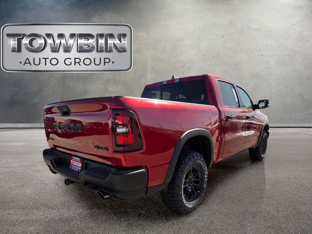 New 2026 Molten Red Pearl-Coat Exterior Paint RAM Rebel image 3