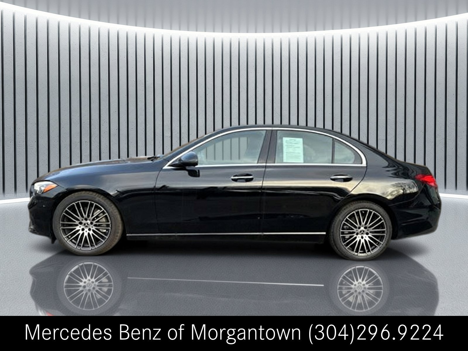 Certified Used 2024 Black Mercedes-Benz C 300 image 2