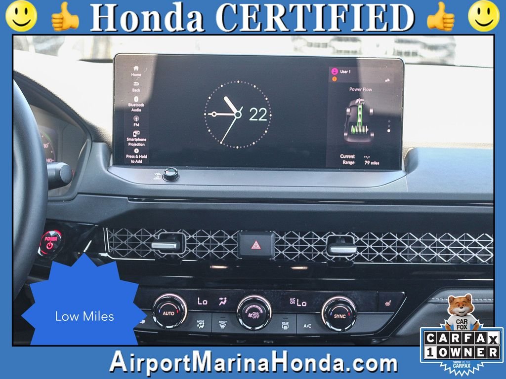 Certified Used 2024 Solar Silver Metallic Honda HYBRID SPORT-L image 18