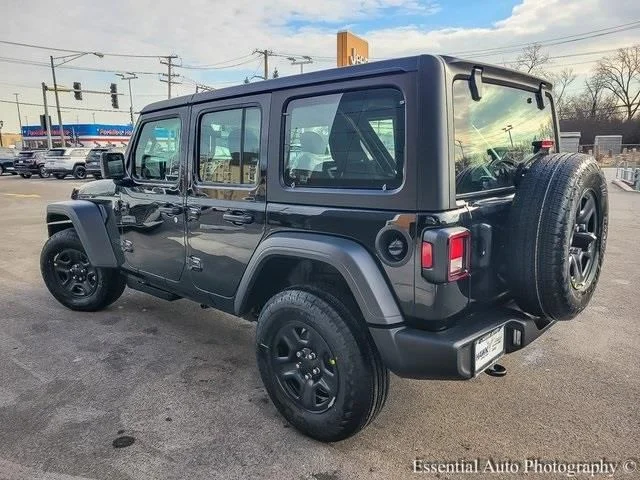 New 2026 Black Clear-Coat Exterior Paint Jeep Sport image 7
