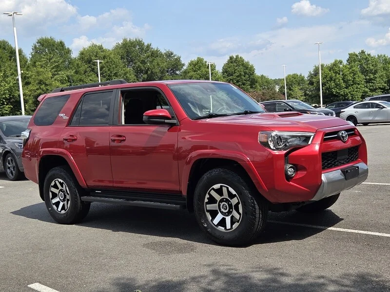 Used 2022 Barcelona Red Metallic TOYOTA TRD OFF-ROAD image 4