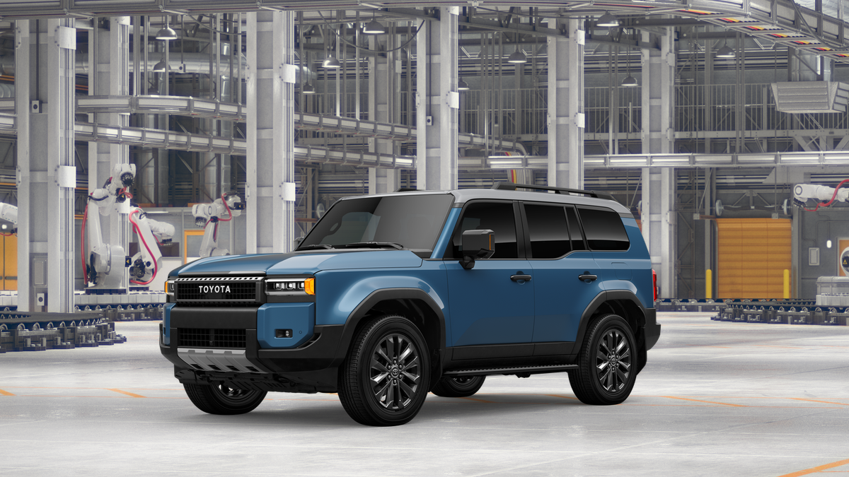 New 2027 Heritage Blue/Grayscape Toyota Land Cruiser image 2