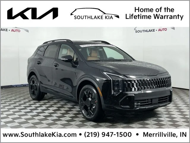 New 2026 Ebony Black Kia X-Line image 1