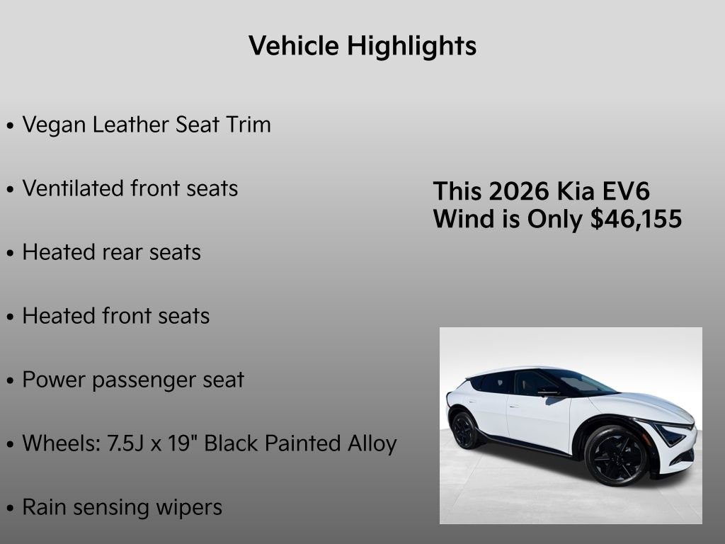 New 2026 Glacial White Pearl Kia WIND image 33