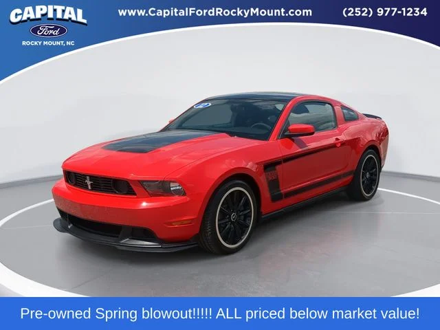Used 2012 Red Ford Boss 302 image 1