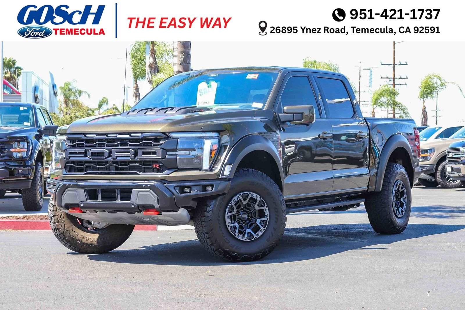 Certified Used 2024 Green Ford Raptor image 1