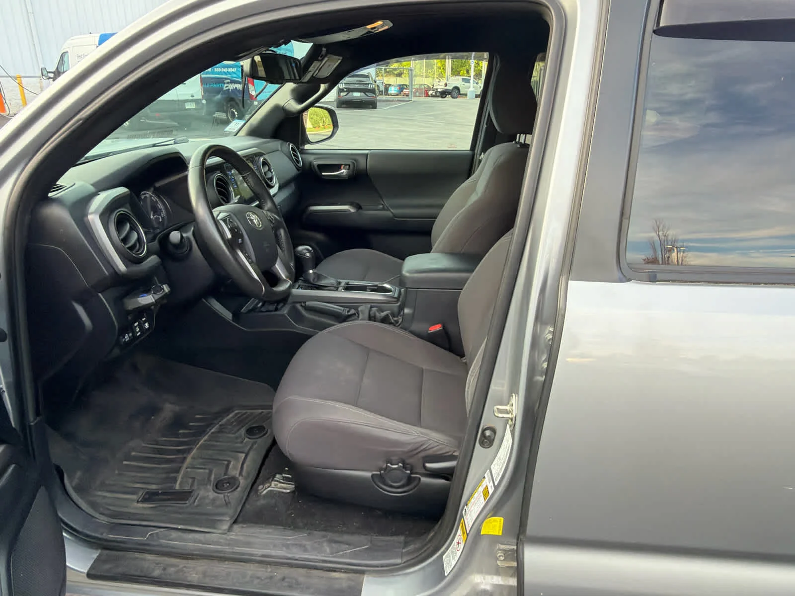 Used 2017 Silver Sky Metallic Toyota TRD Sport image 4