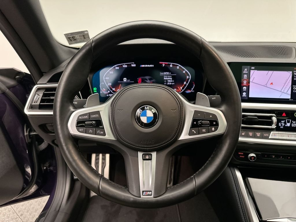 Used 2022 Thundernight Metallic BMW M240i xDrive image 29