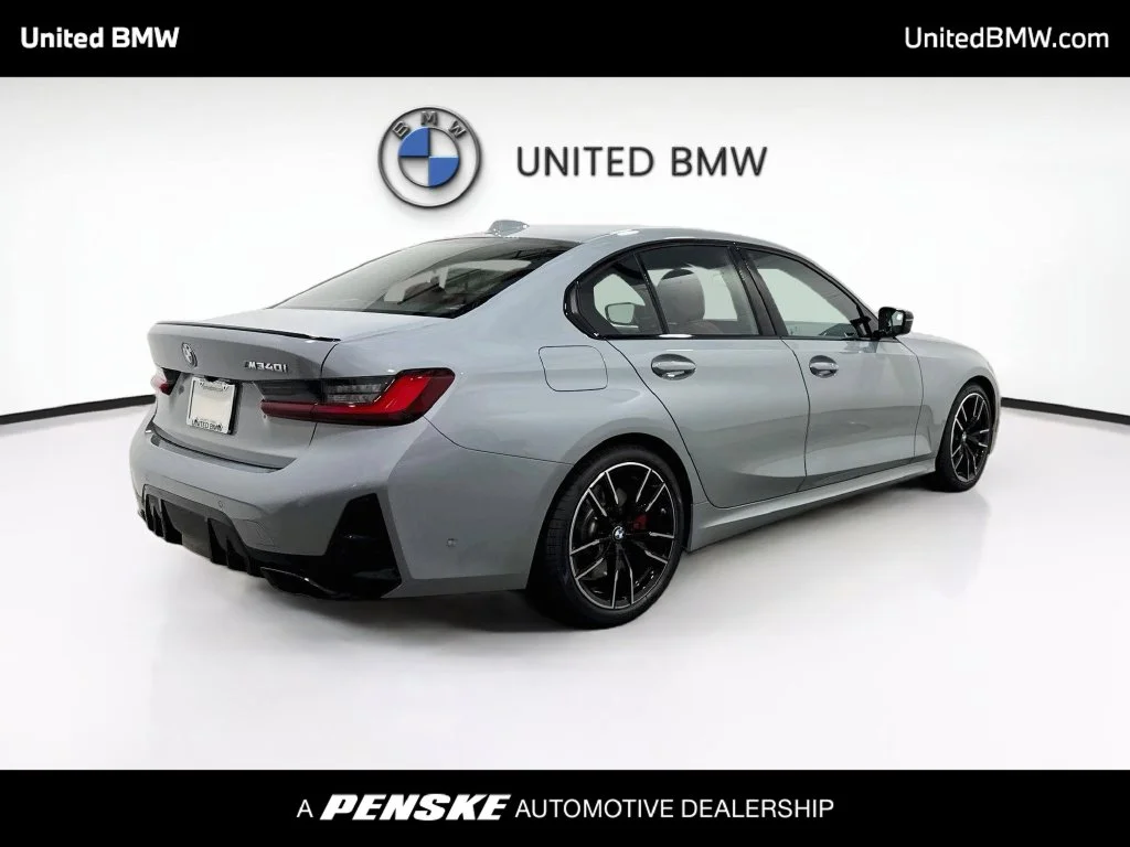 New 2026 Brooklyn Grey Metallic BMW M340i image 5
