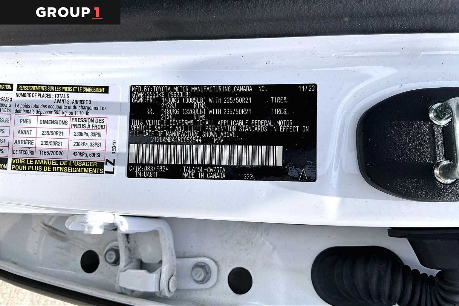 Used 2024 Ultra White Lexus F SPORT Handling image 34
