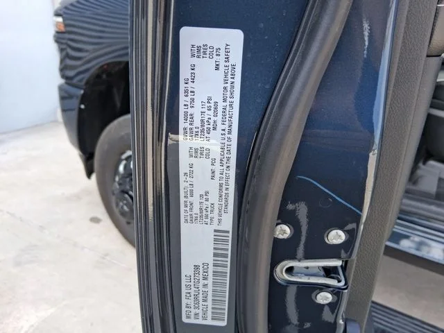 New 2026 Forged Blue Metallic Exterior Paint RAM Laramie image 29