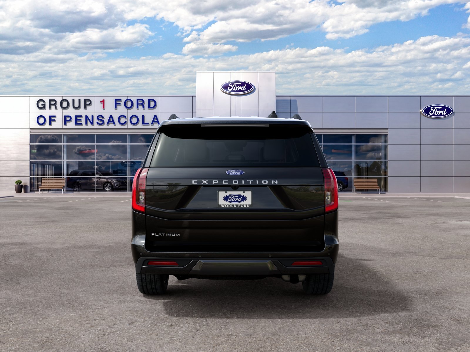 New 2027 Agate Black Metallic Ford Platinum image 7