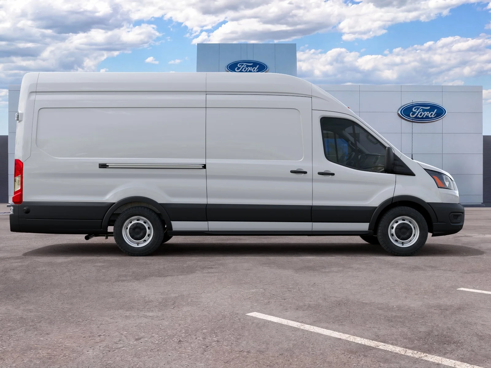 New 2027 Oxford White Ford Cargo Van image 8