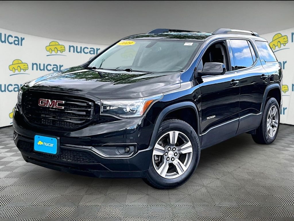 Used 2019 Ebony Twilight Metallic GMC SLT-1 image 3
