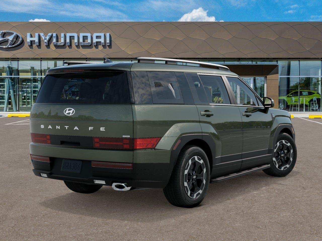 New 2026 Green Hyundai SEL AWD image 4